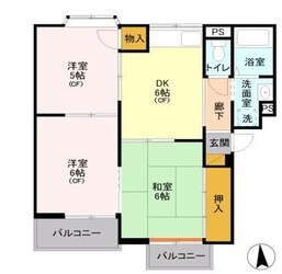 サンパーク８１６の物件間取画像